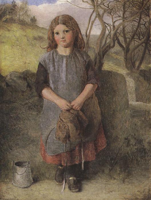 Alexander Davis cooper The Little Milkmaid (mk37)